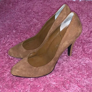 Michael Shannon Tan Heels Size 6